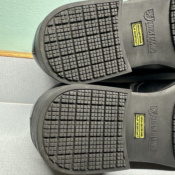 Stacy Adams Men's Loafer Adrian Size 11M Slip-On Bike Toe Bit Leather Suave - Picture 11 of 16